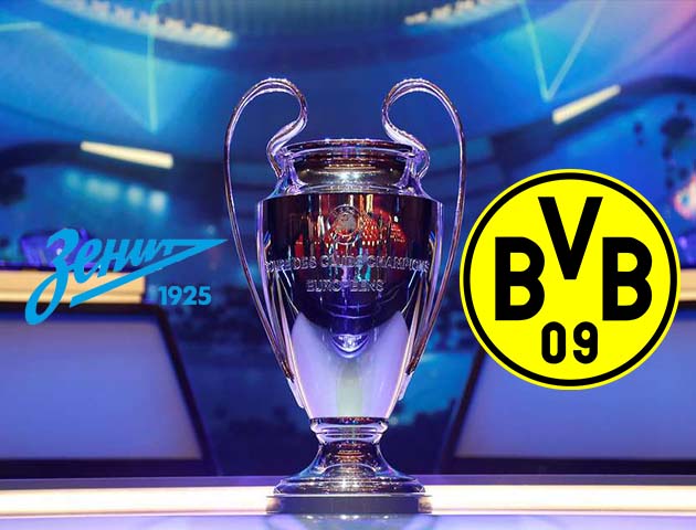Soi kèo nhà cái Zenit vs Borussia Dortmund, 09/12/2020 - Cúp C1 Châu Âu